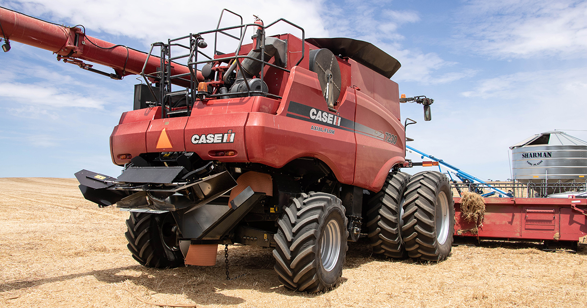 Setting up for chafflining